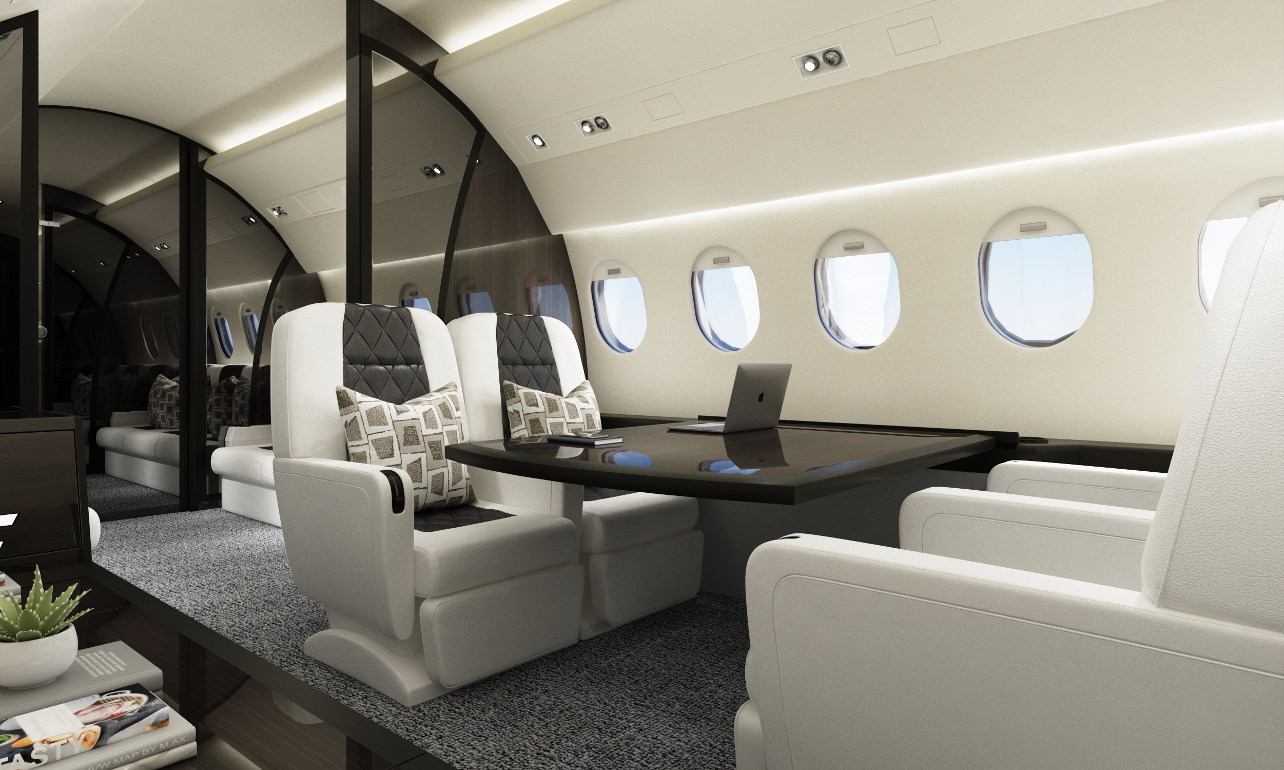 Dessault falcon 900 1 Display - Aircraft Design